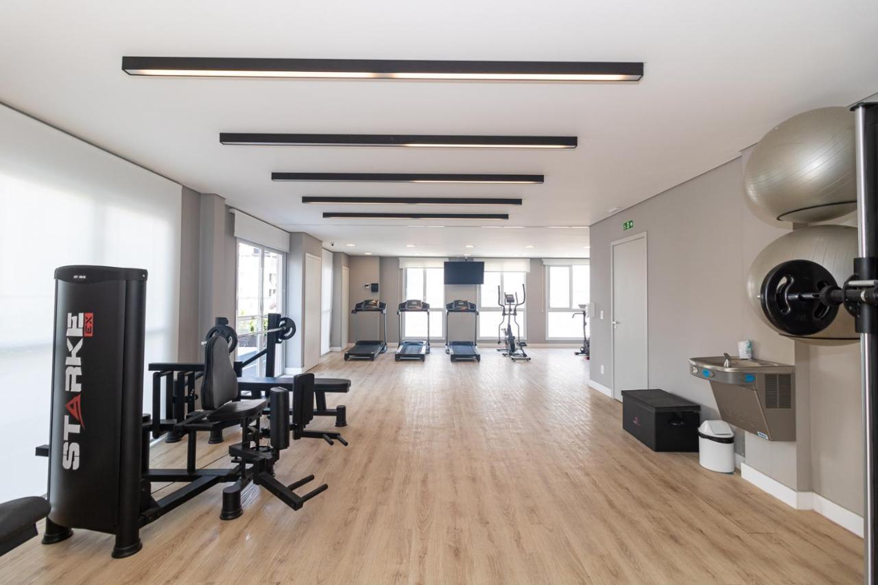 Estudio Moderno Em Pinheiros Com Ac E Rooftop Сан-Пауло Экстерьер фото